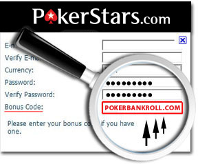 Bonuscode Pokerstars