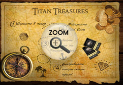 Золотые монеты Titan Treasures